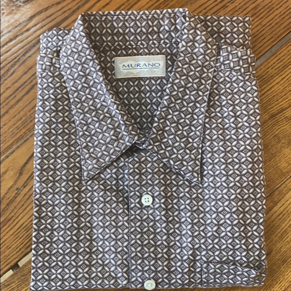 Murano 100% cotton short sleeve shirt